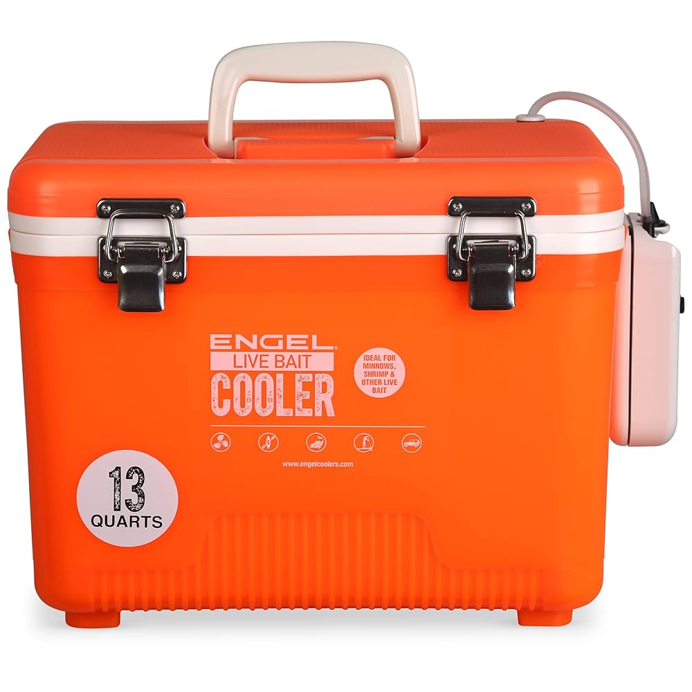 Amazon.com : Engel 13qt Live Bait Cooler Box with 2nd Gen 2